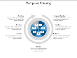 Computer tracking ppt powerpoint presentation icon background cpb