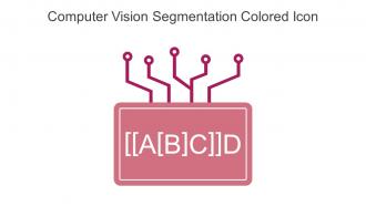 Computer Vision Segmentation Colored Icon In Powerpoint Pptx Png And Editable Eps Format