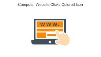 Computer Website Clicks Colored Icon In Powerpoint Pptx Png And Editable Eps Format