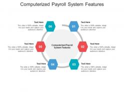 Computerized payroll system features ppt powerpoint presentation outline master slide cpb