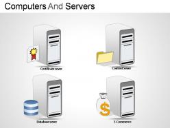 Computers and servers powerpoint presentation slides