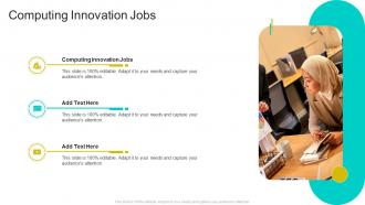 Computing Innovation Jobs In Powerpoint And Google Slides Cpb