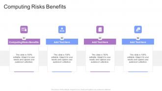 Computing Risks Benefits In Powerpoint And Google Slides Cpb