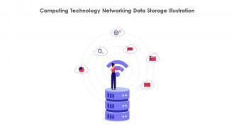 Computing Technology Networking Data Storage Illustration