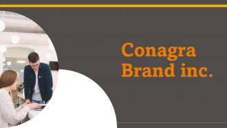 Conagra Brand Inc RTE Food Industry Report
