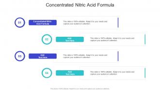 Concentrated Nitric Acid Formula In Powerpoint And Google Slides Cpb