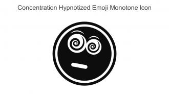 Concentration Hypnotized Emoji Monotone Icon In Powerpoint Pptx Png And Editable Eps Format