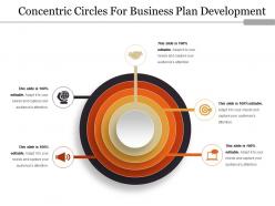 Concentric Circles For Business Plan Development Ppt Images