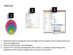 Concentric process colorful 6 stages 1