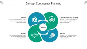 Concept contingency planning ppt powerpoint presentation pictures shapes cpb