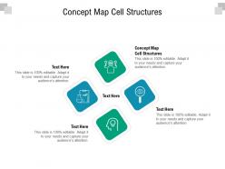 Concept map cell structures ppt powerpoint presentation professional background cpb