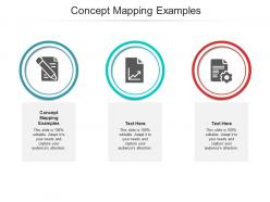 Concept mapping examples ppt powerpoint presentation infographics example topics cpb