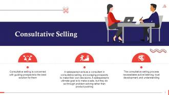 Concept Of Consultative Selling Training Ppt
