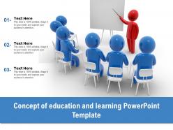 Concept of education and learning powerpoint template