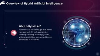 Concept Of Hybrid Artificial Intelligence Training Ppt