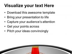 Concept of leadership winner on red satirs powerpoint templates ppt themes and graphics 0313