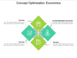 Concept optimization economics ppt powerpoint presentation ideas outline cpb