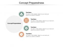 Concept preparedness ppt powerpoint presentation infographic template styles cpb