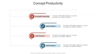 Concept Productivity In Powerpoint And Google Slides Cpb