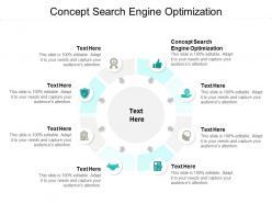 Concept search engine optimization ppt powerpoint presentation icon templates cpb