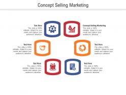 Concept selling marketing ppt powerpoint presentation outline portrait cpb