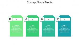 Concept social media ppt powerpoint presentation styles template cpb