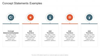 Concept Statements Examples In Powerpoint And Google Slides Cpb