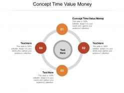 Concept time value money ppt powerpoint presentation infographic template deck cpb