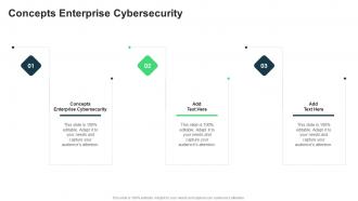 Concepts Enterprise Cybersecurity In Powerpoint And Google Slides Cpb
