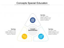 Concepts special education ppt powerpoint presentation layouts smartart cpb
