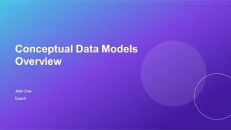 Conceptual Data Models Overview PPT Designs AT