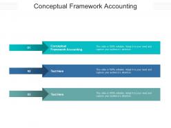 Conceptual framework accounting ppt powerpoint presentation gallery picture cpb