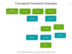 Conceptual framework examples ppt powerpoint presentation styles format ideas cpb