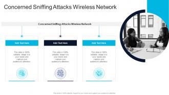 Concerned Sniffing Attacks Wireless Network In Powerpoint And Google Slides Cpb