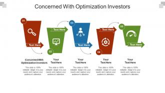 Concerned with optimization investors ppt powerpoint presentation portfolio visual aids cpb