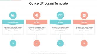 Concert Program Template In Powerpoint And Google Slides Cpb