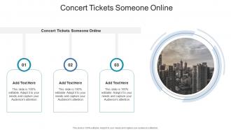 Concert Tickets Someone Online In Powerpoint And Google Slides Cpb