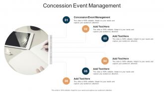 Concession Event Management In Powerpoint And Google Slides Cpb