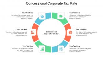 Concessional Corporate Tax Rate Ppt Powerpoint Presentation Infographic Backgrounds Cpb
