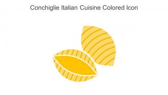 Conchiglie Italian Cuisine Colored Icon In Powerpoint Pptx Png And Editable Eps Format