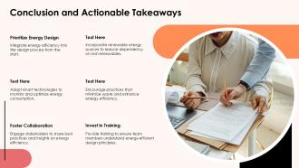Conclusion And Actionable Takeaways Energy PPT Summary ACP