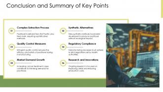 Conclusion And Summary Of Key Points Paclitaxel Manufacturing PPT Information ACP