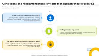 Conclusions And Recommendations For Waste Management Hazardous Waste Management IR SS V Ideas Captivating
