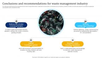 Conclusions And Recommendations For Waste Waste Management Industry IR SS