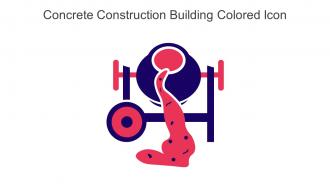 Concrete Construction Building Colored Icon In Powerpoint Pptx Png And Editable Eps Format