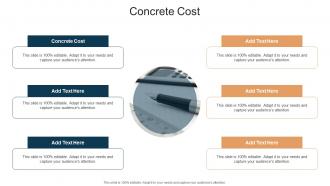 Concrete Cost In Powerpoint And Google Slides Cpb