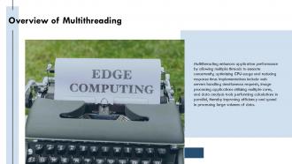 Concurrent Execution Parallel Processing Computing PPT Slides ST AI Captivating Editable
