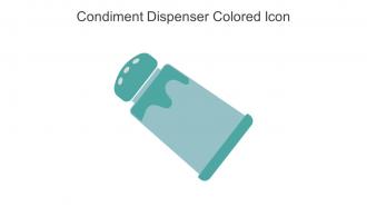 Condiment Dispenser Colored Icon In Powerpoint Pptx Png And Editable Eps Format