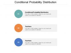 Conditional probability distribution ppt powerpoint presentation pictures themes cpb