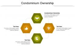 Condominium ownership ppt powerpoint presentation professional files cpb